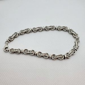 SOLD DONT PURCHASE 925 ss diamond bracelet